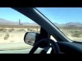 Driving to vega from la  smooth drive