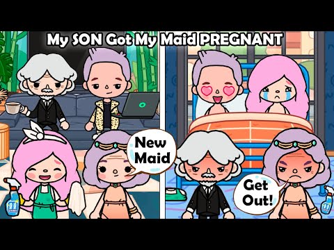 🌈My Son Got My Maid Pregnant 🤰 | Sad story | Toca Boca | Toca Life World | Rainbow Toca