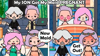 🌈My Son Got My Maid Pregnant 🤰 | Sad story | Toca Boca | Toca Life World | Rainbow Toca