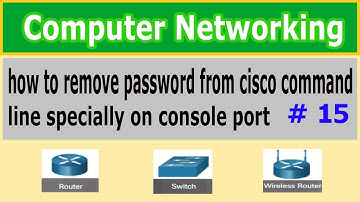 how to remove password from cisco command line specially on console port