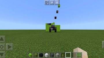CREEPER FACE FORM FALLING BLOCKS