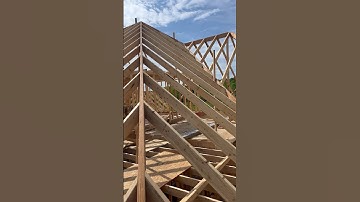 Hip & Valley Rafters #framing #construction #work #building #carpentry