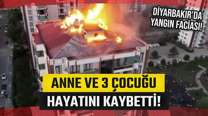 Diyarbakır'da Yangın Faciası: Anne ve 3 Çocuğu Hayatını Kaybetti - TGRT Haber