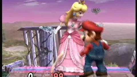 SSBB Move swap code: Peach → Captain Falcon