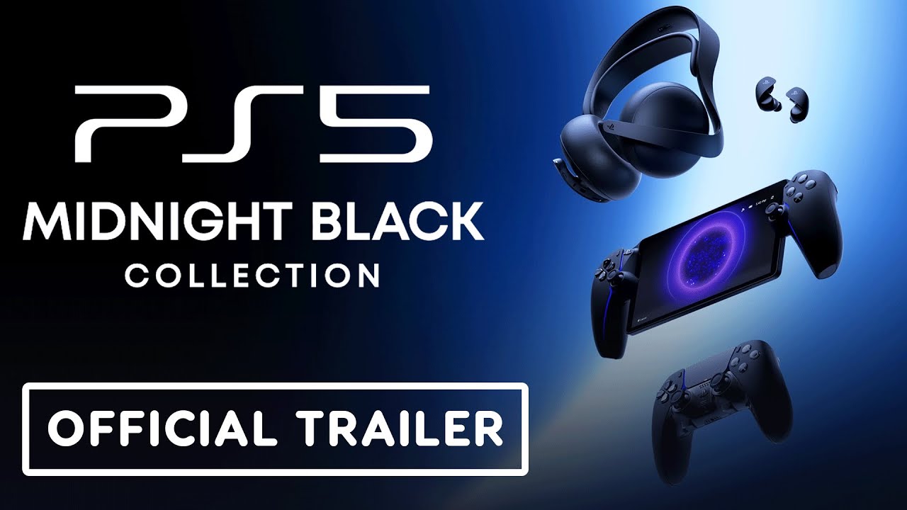 PlayStation 5 Accessories - Official Midnight Black