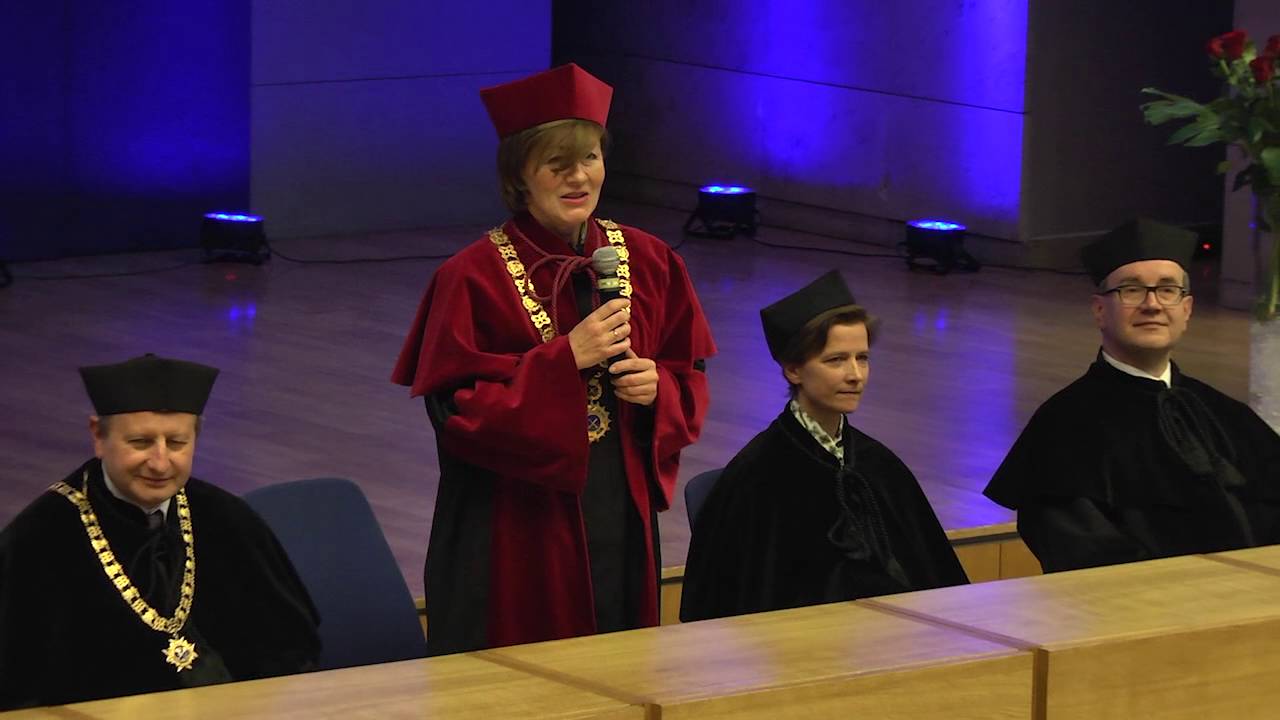 Prof. Dorota Malec - przemówienie w trakcie Pożegnania Absolwentów 2016