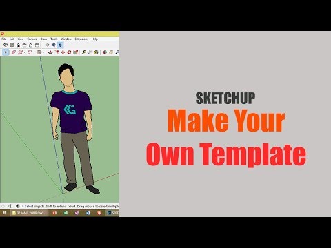 Make Your Own Sketchup Template - YouTube