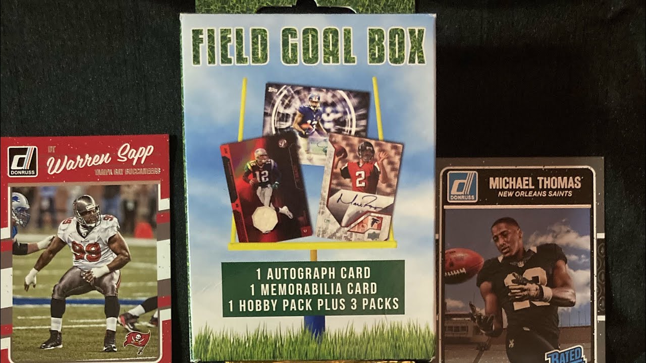 Panini Football Autographs Target Field Goal Boxes