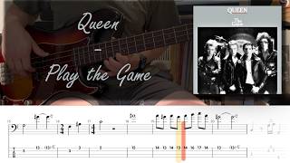 Queen - Play the Game (Bass Cover WITH TABS) screenshot 5