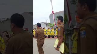 penyambutan tim penilai / juri lomba LKBA