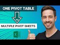 Split ONE Pivot Table into Multiple Sheets (Excel Trick You Should Know!)
