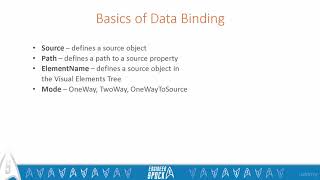 2  Basics of Data Binding