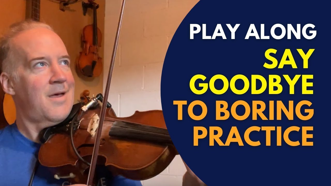 Creative Violin Warm Up Play Along on a Relaxed Groove - YouTube