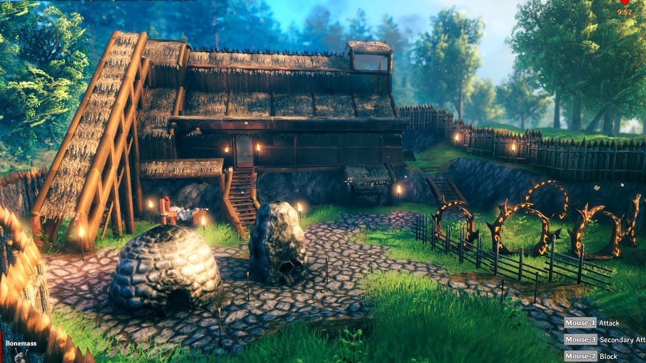 TOUR DELLA MIA BASE SU VALHEIM 🔥 Valheim gameplay ita