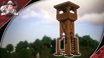 Minecraft: WW1/WW2 Watchtower (Version #1) | Fortification Tutorial
