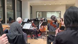 Tenebrae Quartet master class with Fred Sherry part 2