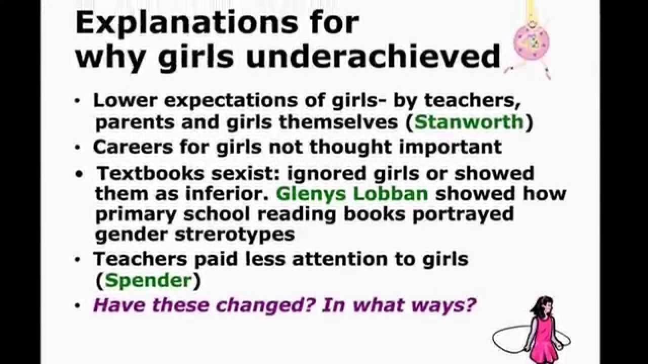 Girls and achievement part 1