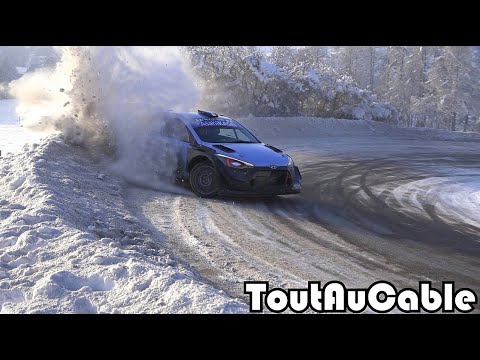 WRC Test - Rallye Monte-Carlo 2021 - Pierre-Louis Loubet - Hyundai I20 WRC By ToutAuCable