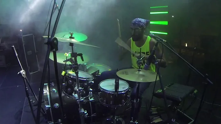 Insatiable Drum Cam (Live with Los Crankers @ Baile a la Calle 2018)