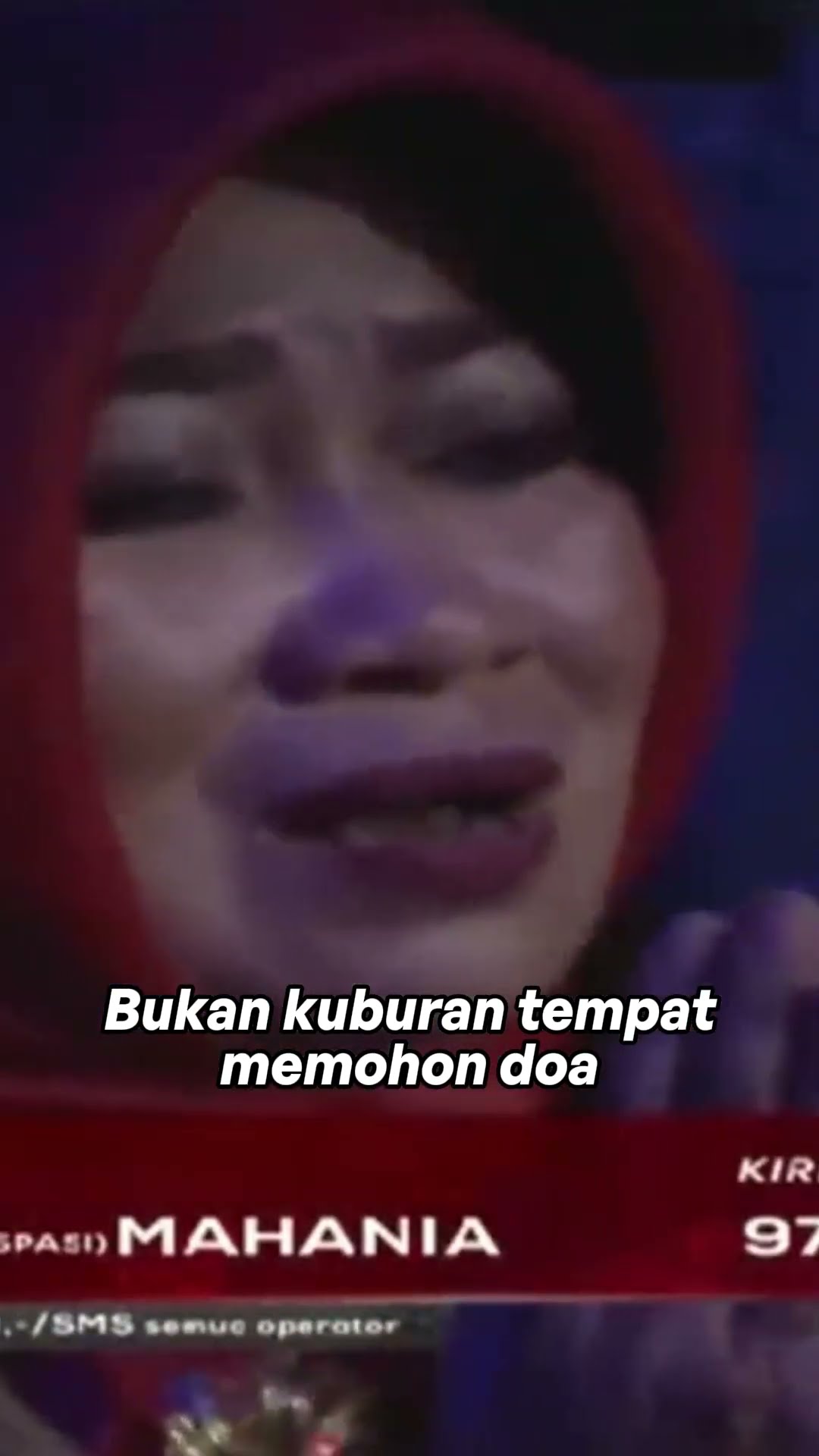 Semua ikut menangis melihat penampilan Mahania - Keramat yang sangat menjiwai #shorts