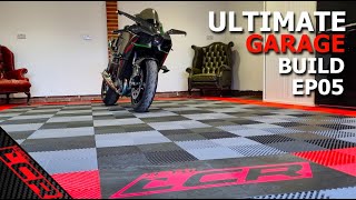 Perfect Garage Floor Tiles!!  | Ultimate Garage Build  EP05