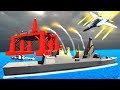 Russian Battleship Attacks the British Oil Rig to Win World War 3 in Ravenfield!