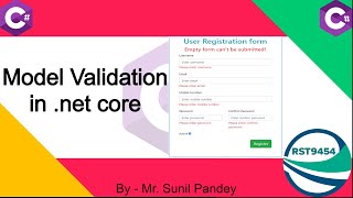 Model Validation in Asp.Net Core | Model Validation in core | Data Annotation in c# #biharideveloper