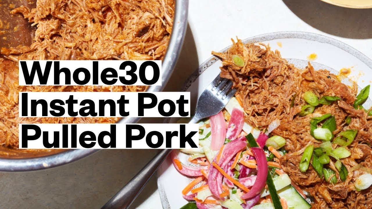 WHOLE30® Pulled Pork Recipe (Instant Pot) | Thrive Market