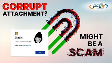 🚨 Beware of Corrupted Email Attachments! It Could Be a Scam 🚨
