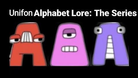 Unifon Alphabet Lore A-Ƶ