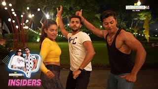 Splitsvilla 14 | Insiders Abhimanyu & Anushka learn some dance moves from the Contestants