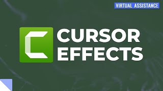 How To Add Cursor Effects In Camtasia 9