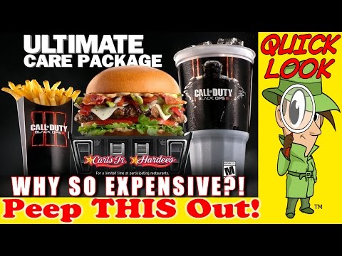 Carl's Jr.® | Hardee's® Ultimate Care Package! Why So Expensive?! Peep THIS Out!