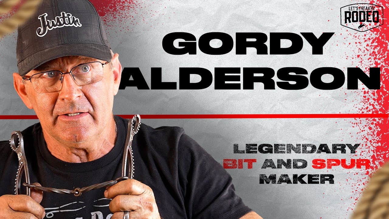The Legendary Cowboy Craftsman that makes Bits and Spurs for Champions | Gordy Alderson