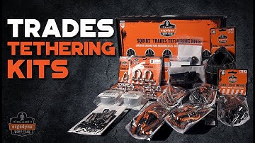 Tether the Trades with Ergodyne Squids Tethering Kits