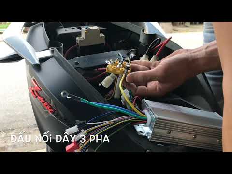 Video Độ ic 1000w cho xe điện - youtube