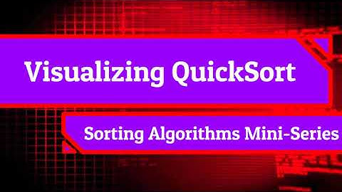 Visualizing QuickSort w/ Colors