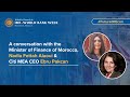 IMF – World Bank Week in Marrakesh - A Conversation with Morocco&#39;s Nadia Fettah Alaoui