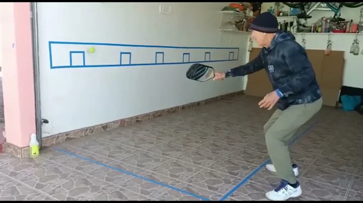 Pickleball Indoor Wall Practice!