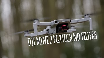 DJI Mini 2 PGYTECH ND Filters Review & Example Video