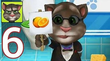 My Talking Tom - Gameplay Walkthrough Part 6 (iOS, Android) Cat Game