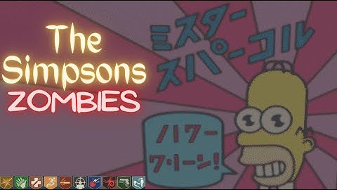 The Simpsons Black Ops III Custom Zombies