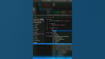 How do you check if a number is positive or negative or zero in Python