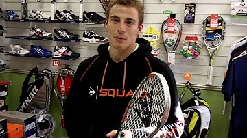 Nick Matthew talking about his Dunlop Aerogel Evolution 120