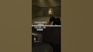 How Dust T spawn to A site changed in Counter-Strike #cs #cs16 #cssource #csgo #cs2 #retrogaming