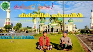 Sholatulloh salamulloh (sholawat badar) | darbuka cover || merdu
