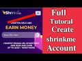 how to use shrinkme.io || how to create shrinkme links