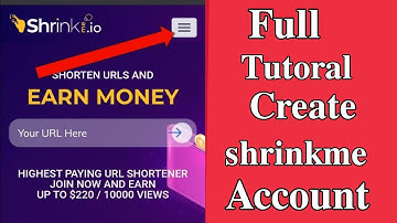 how to use shrinkme.io || how to create shrinkme links