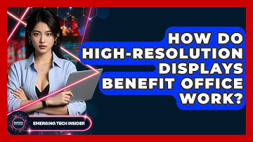 How Do High-resolution Displays Benefit Office Work? - Emerging Tech Insider