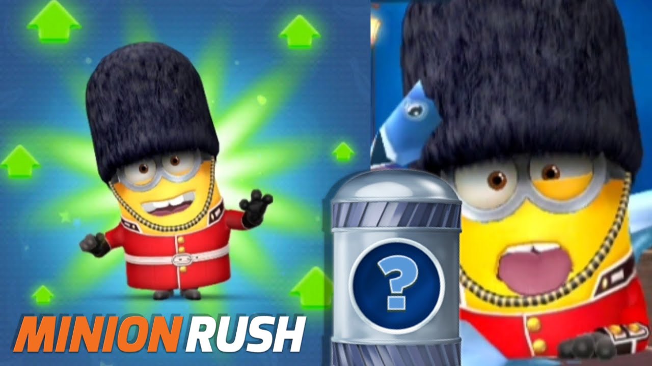 King's Guard Level Up Costume in Minion Rush